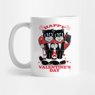 Zapped Kat Happy Valentine’s Day by Swoot Mug